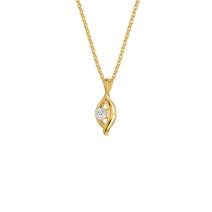 Apple of The Eye Diamond Pendant