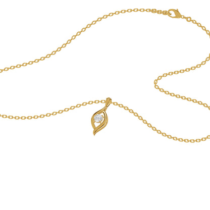 Apple of The Eye Diamond Pendant