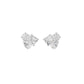 The Trio of Three Diamond Stud Earrings