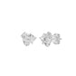 The Trio of Three Diamond Stud Earrings