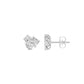 The Trio of Three Diamond Stud Earrings