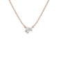 The Trio of Three Diamond Chain Necklace