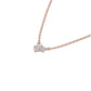 The Trio of Three Diamond Chain Necklace