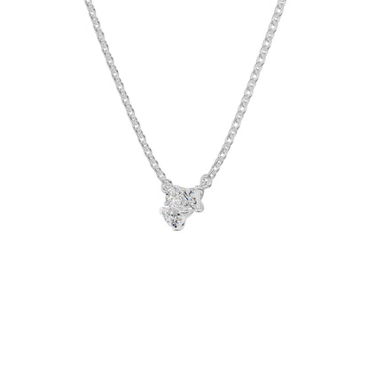 The Trio of Three Diamond Chain Necklace