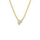 The Trio of Three Diamond Chain Necklace