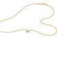 The Trio of Three Diamond Chain Necklace