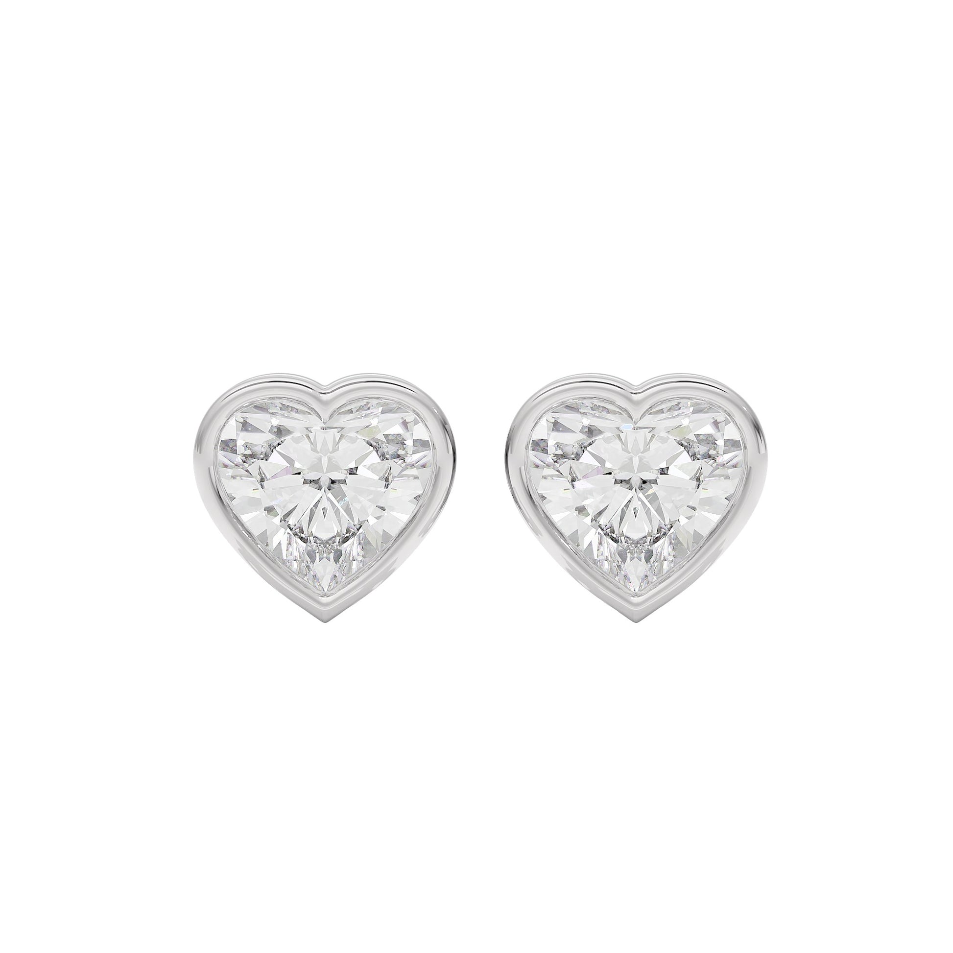 MJ-ER67355 18 KT / White Gold