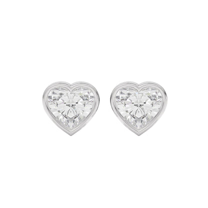 MJ-ER67355 18 KT / White Gold
