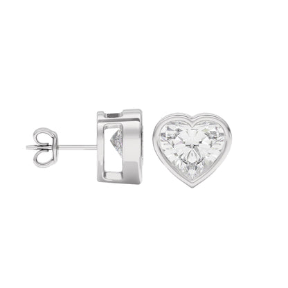 MJ-ER67355 18 KT / White Gold