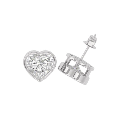 MJ-ER67355 18 KT / White Gold