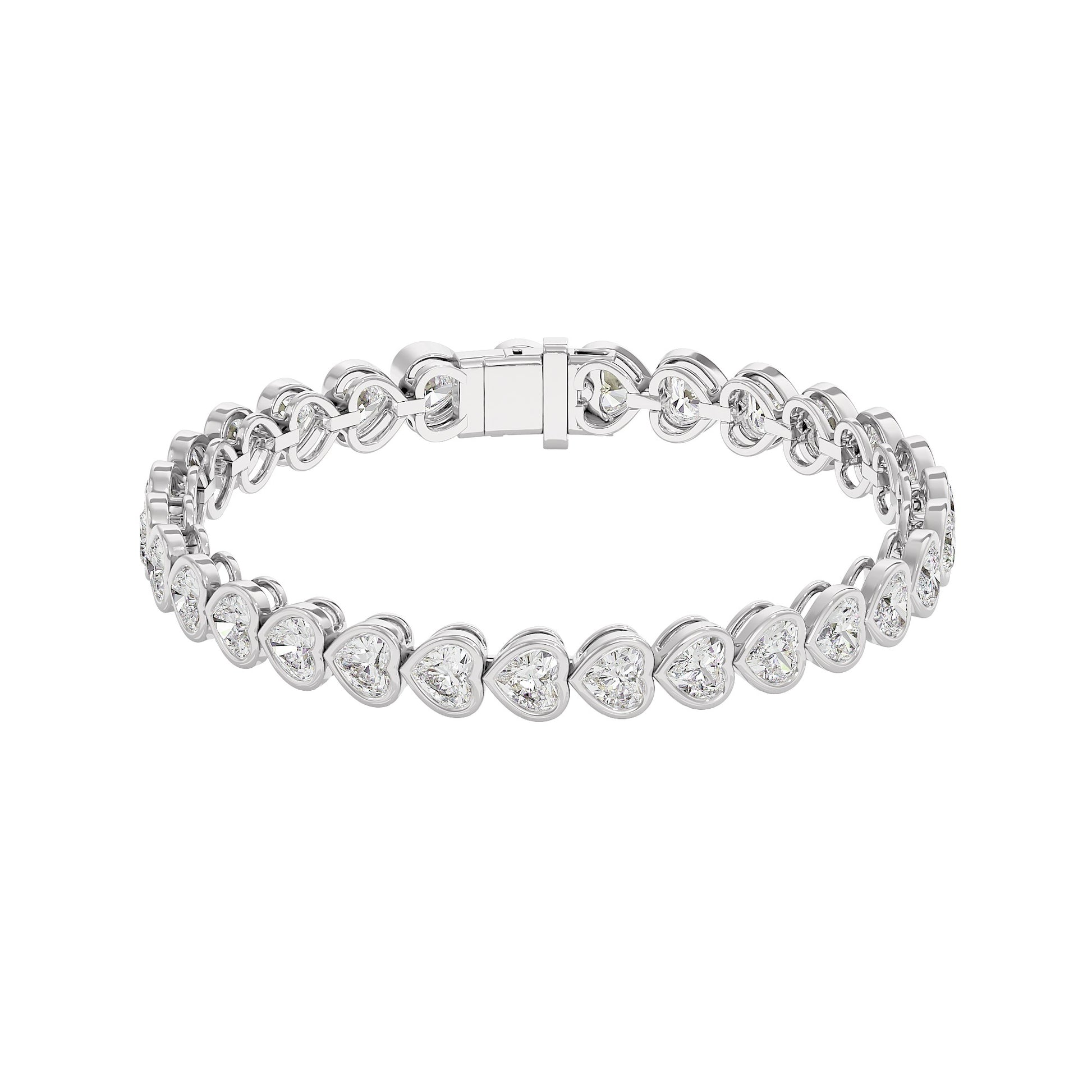 MJ-LB62125-2 18 KT / White Gold