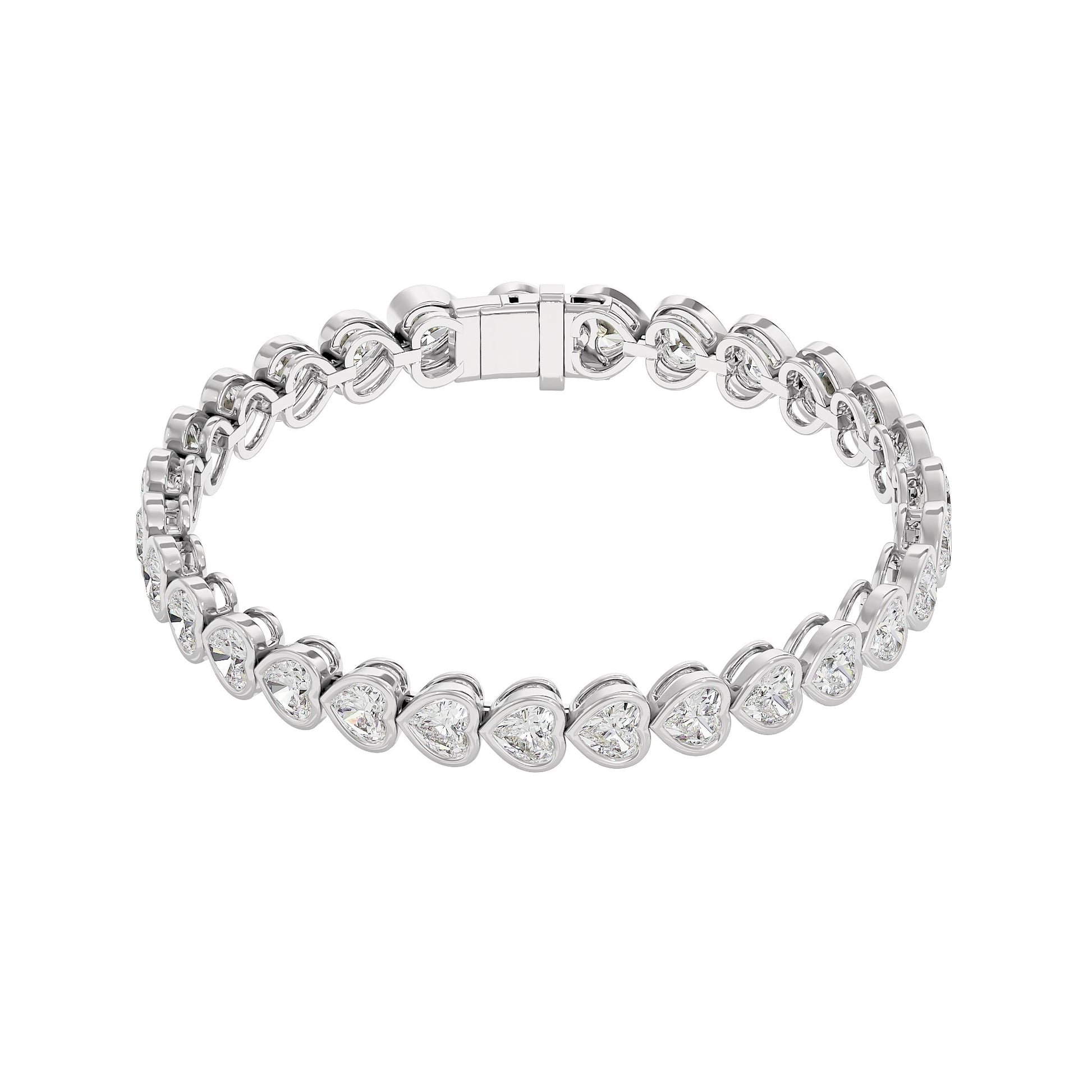 MJ-LB62125-2 18 KT / White Gold