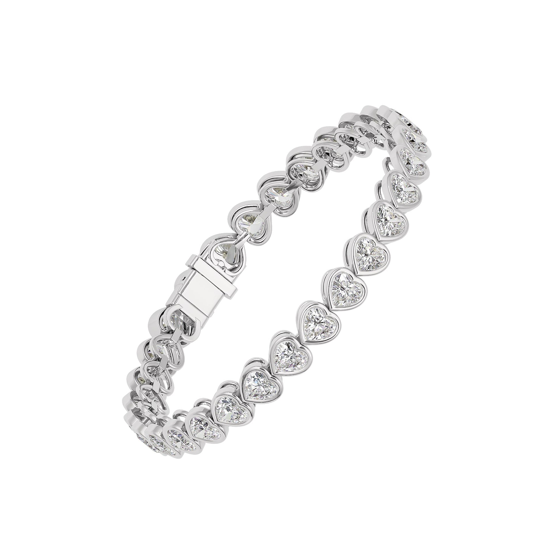 MJ-LB62125-2 18 KT / White Gold