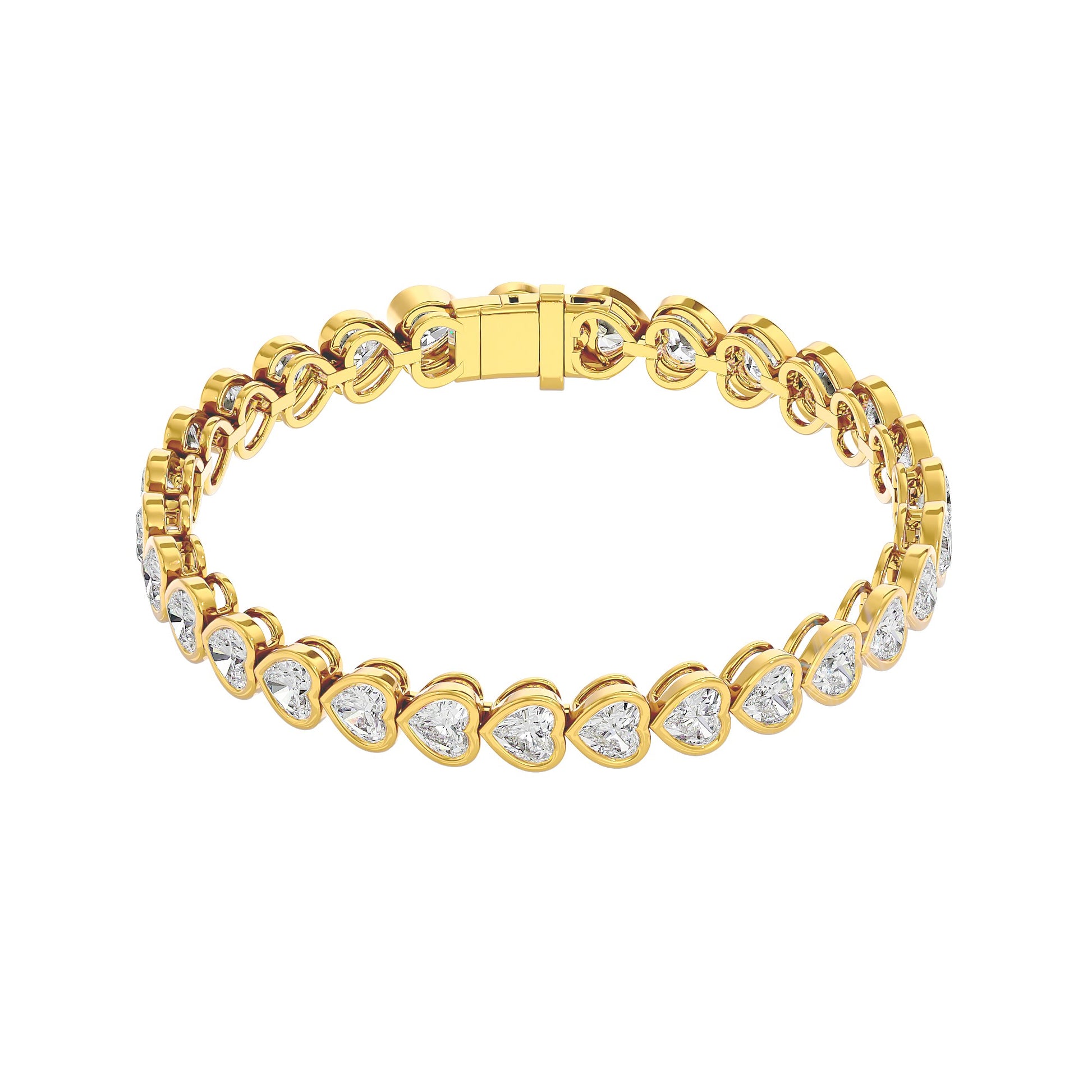 MJ-LB62125-2 18 KT / Yellow Gold