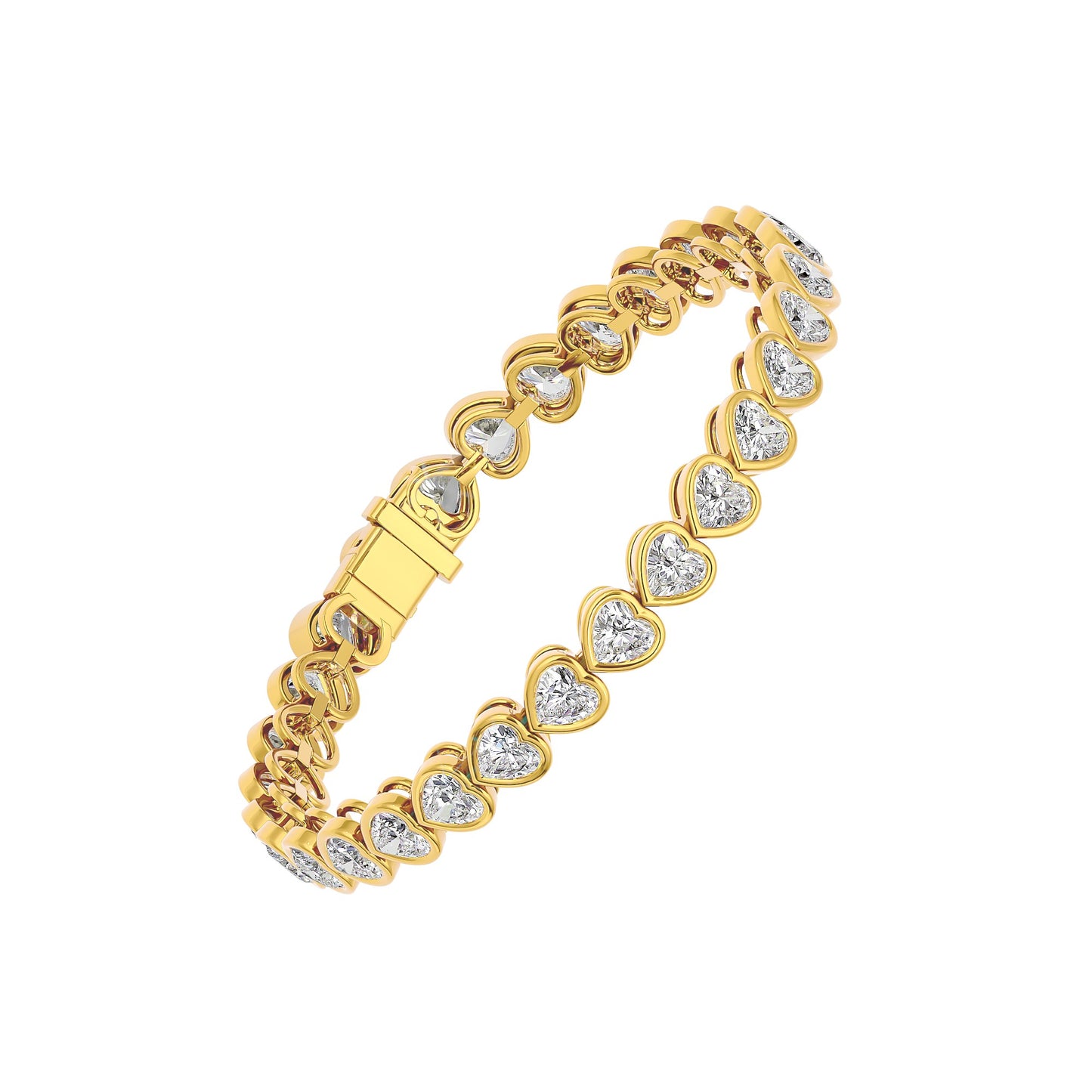 MJ-LB62125-2 18 KT / Yellow Gold