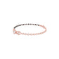 The Protected Heart Diamond Mangalsutra Bracelet 18 KT / Rose Gold
