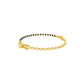 The Protected Heart Diamond Mangalsutra Bracelet 18 KT / Yellow Gold