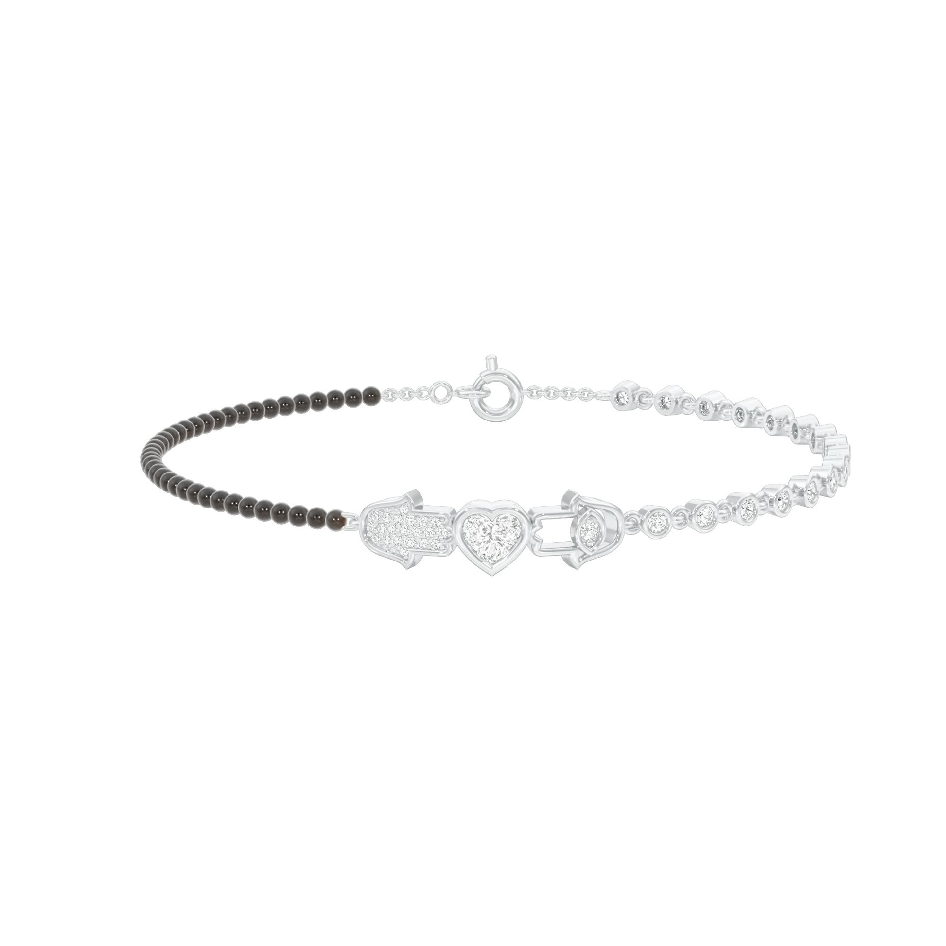 MJ-LB68940 18 KT / White Gold