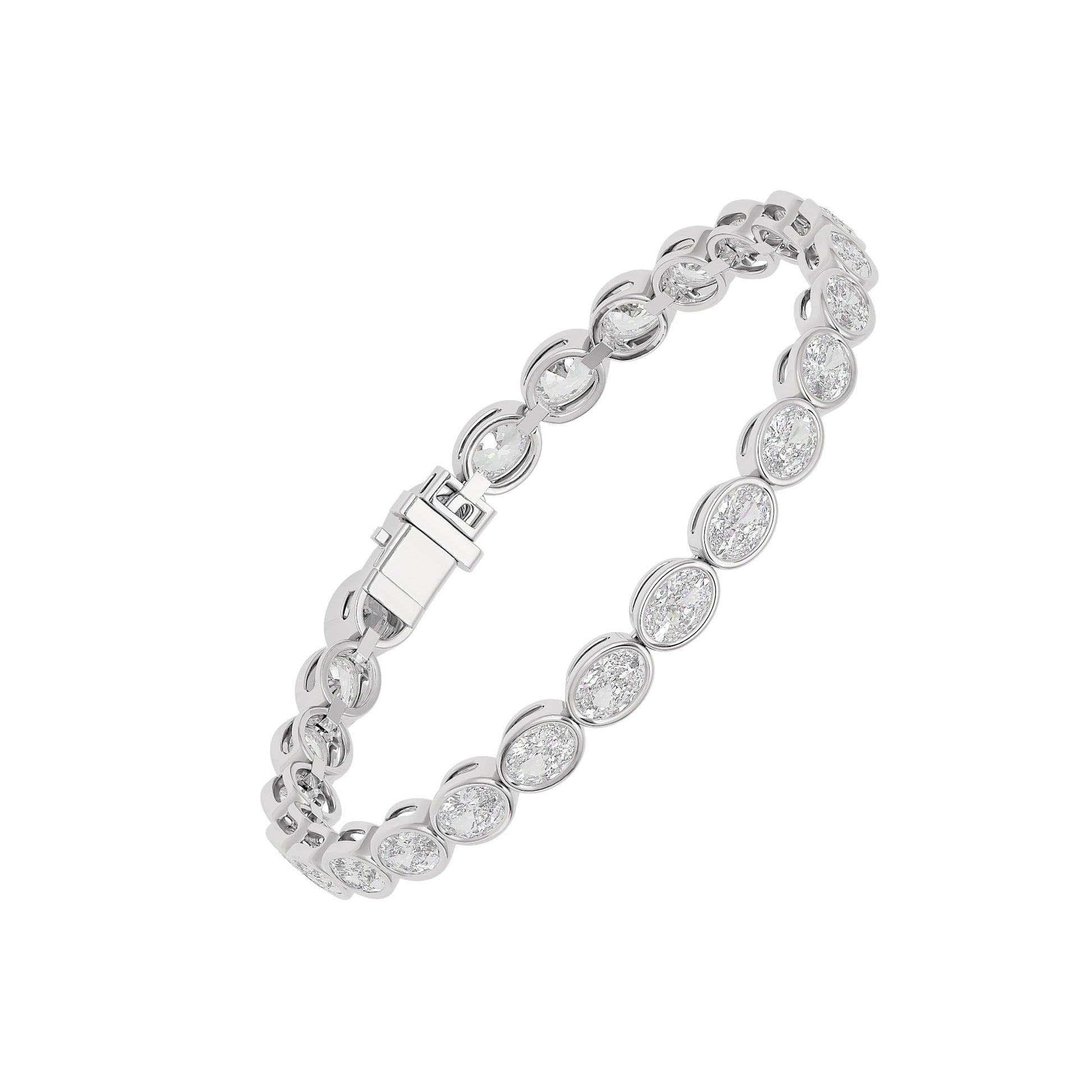 MJ-LB70789-2 18 KT / White Gold