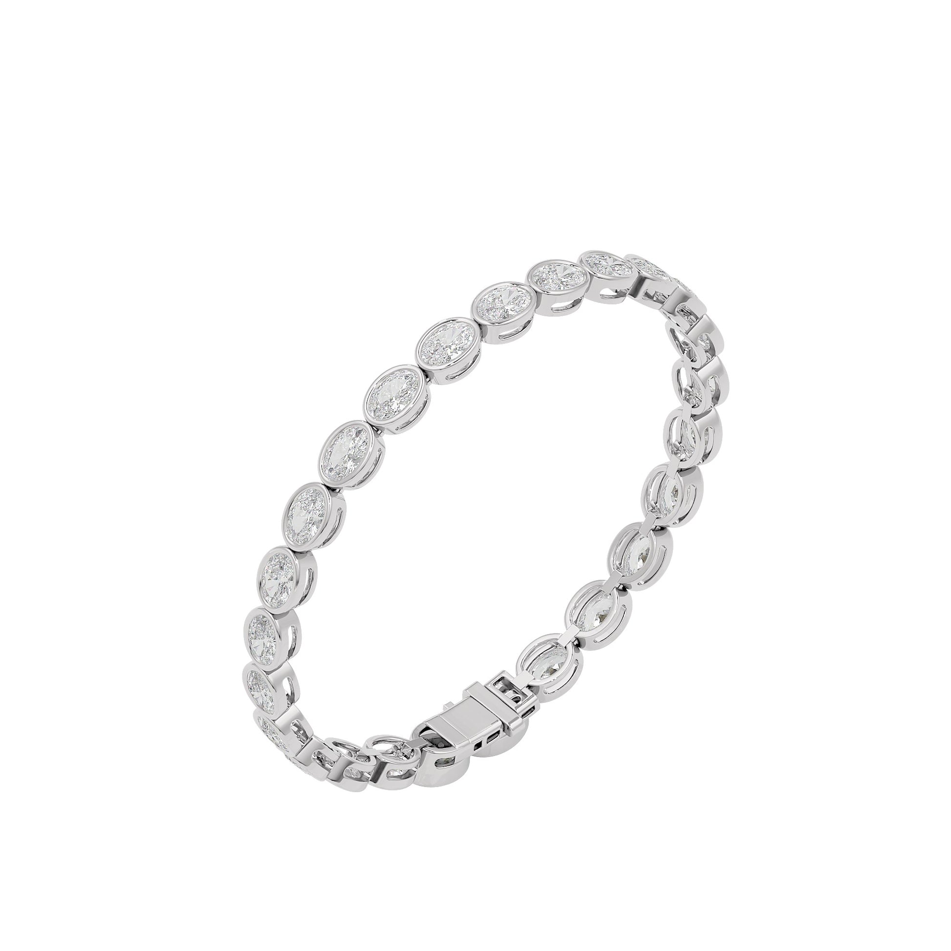MJ-LB70789-2 18 KT / White Gold