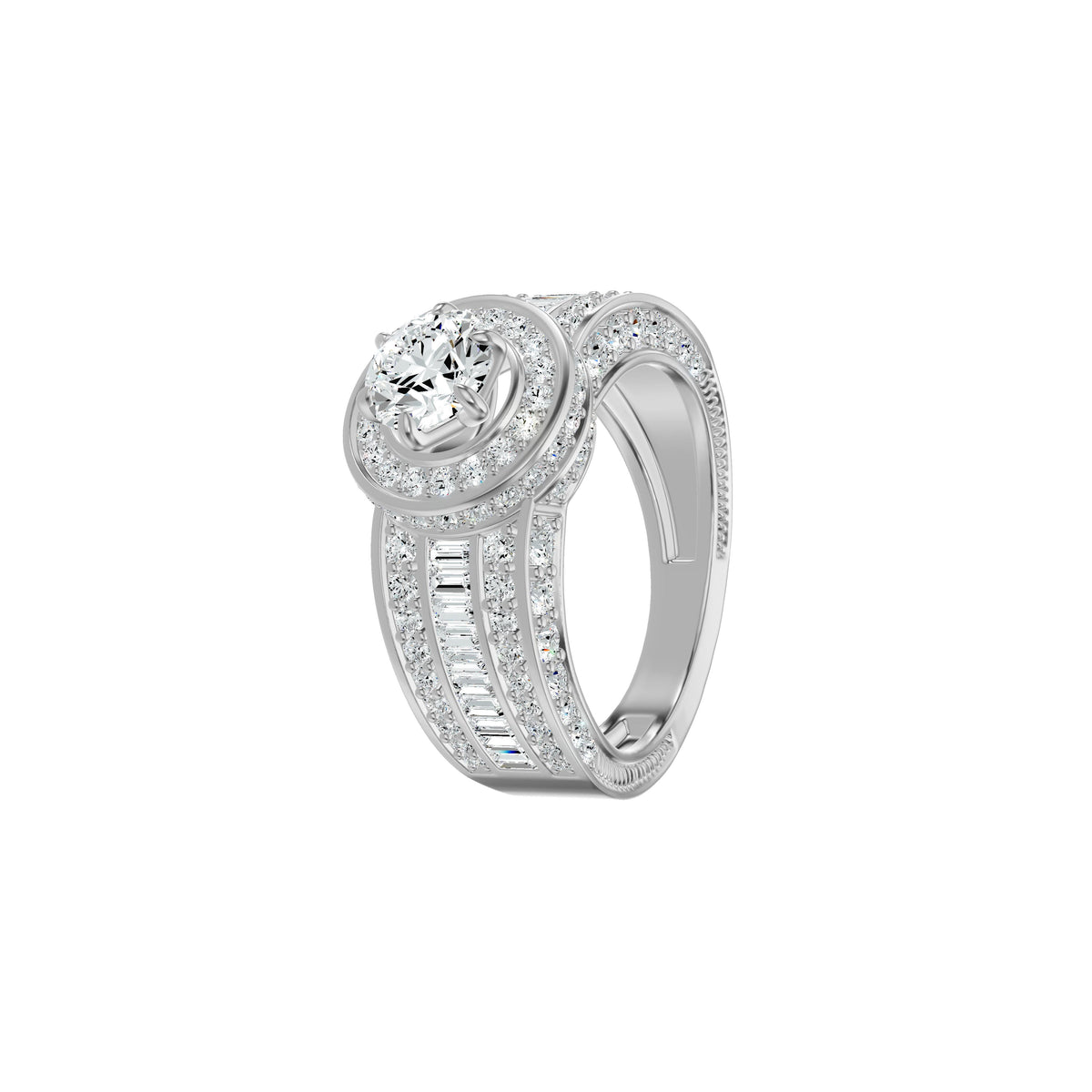 MJ-MLR01233 18 KT / White Gold / 18
