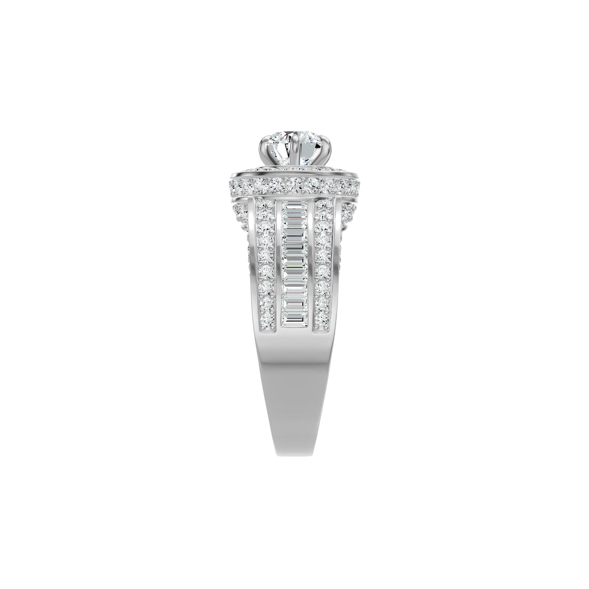 MJ-MLR01233 18 KT / White Gold / 18