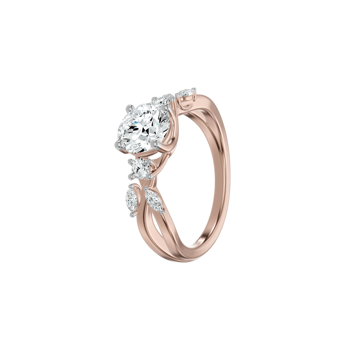MJ-MLR01238 18 KT / Rose Gold / 18