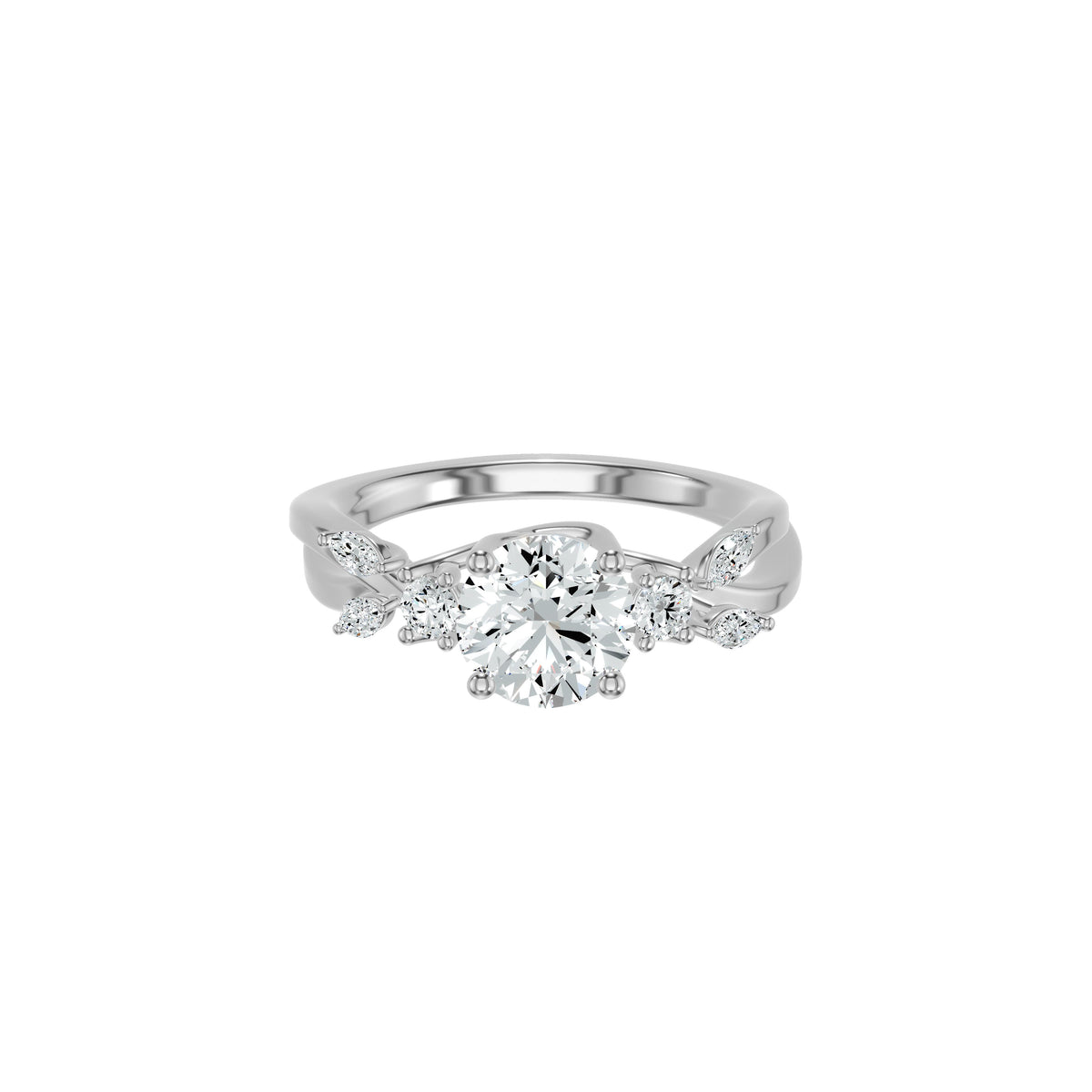 MJ-MLR01238 18 KT / White Gold / 18