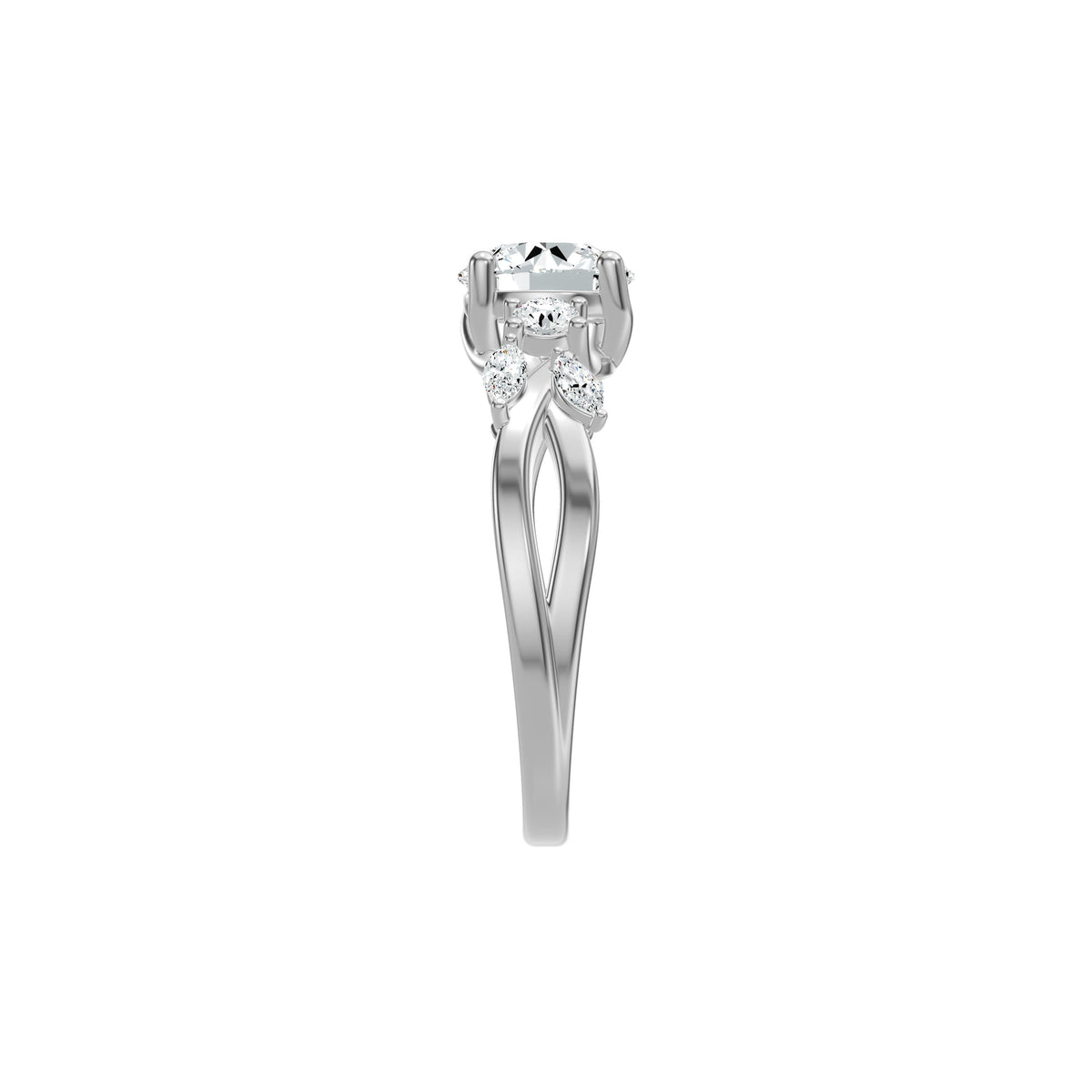 MJ-MLR01238 18 KT / White Gold / 18