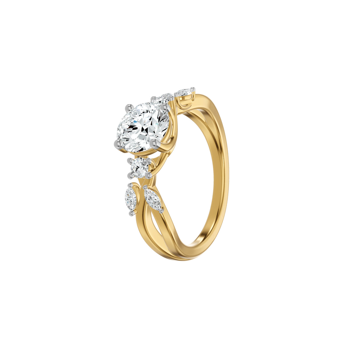 MJ-MLR01238 18 KT / Yellow Gold / 18