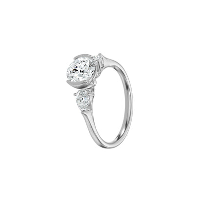 MJ-MLR01244 18 KT / White Gold / 18