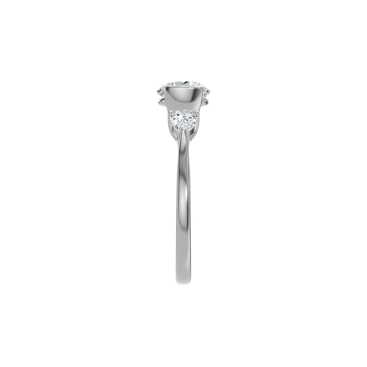 MJ-MLR01244 18 KT / White Gold / 18
