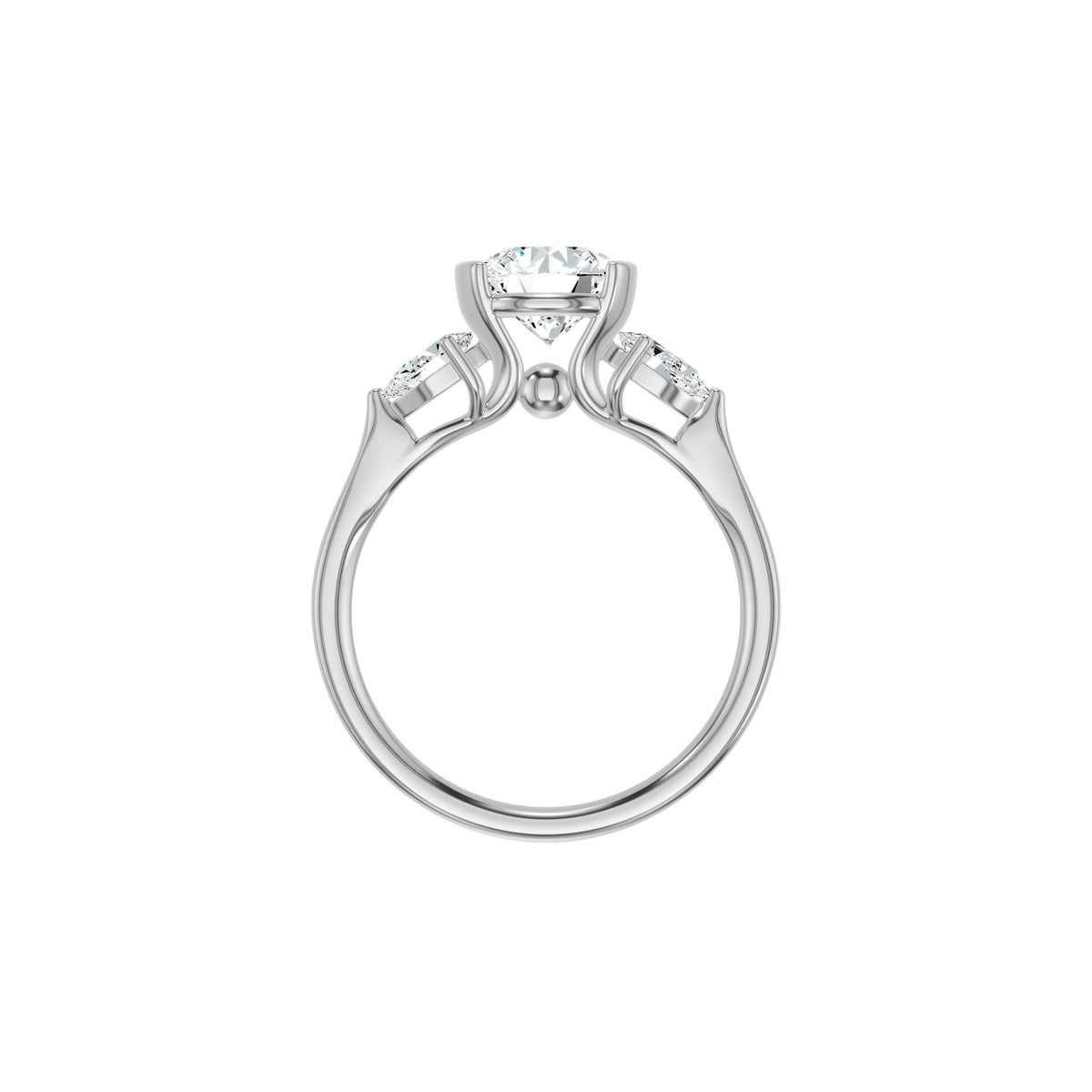 MJ-MLR01244 18 KT / White Gold / 18