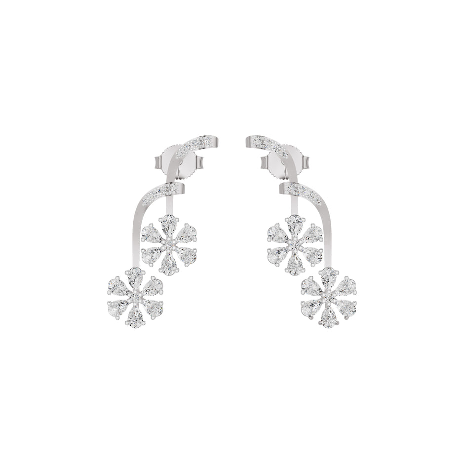 Small Brylee Diamond Stud Earrings