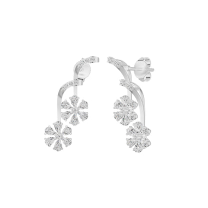 Small Brylee Diamond Stud Earrings