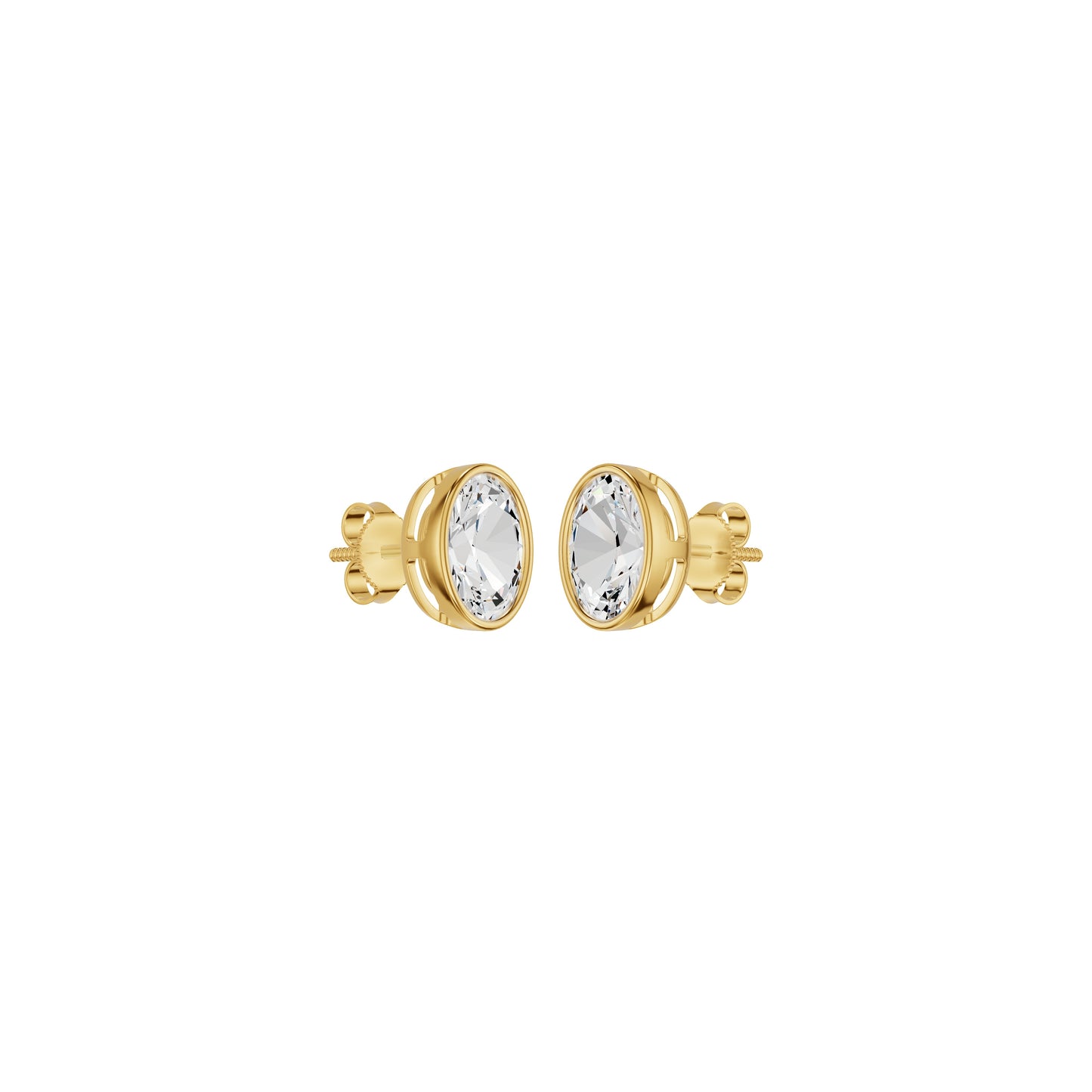 White Whisper Diamond Earrings