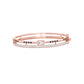 The Modern Classic Diamond Mangalsutra Bracelet 18 KT / Rose Gold