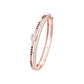 The Modern Classic Diamond Mangalsutra Bracelet 18 KT / Rose Gold