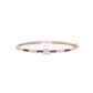 The Minimal Muse Diamond Mangalsutra Bracelet 18 KT / Rose Gold