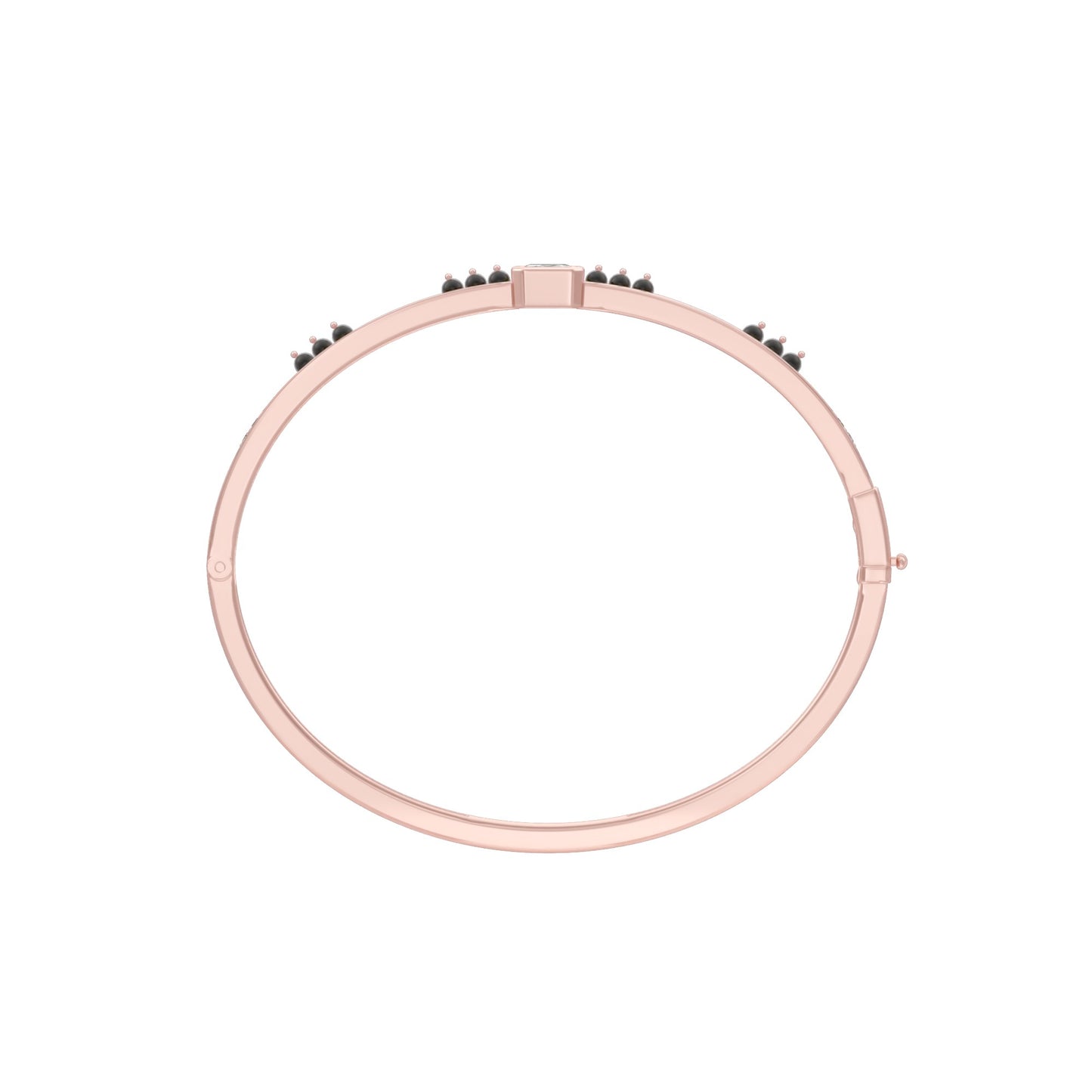 The Minimal Muse Diamond Mangalsutra Bracelet 18 KT / Rose Gold