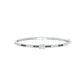 The Minimal Muse Diamond Mangalsutra Bracelet 18 KT / White Gold