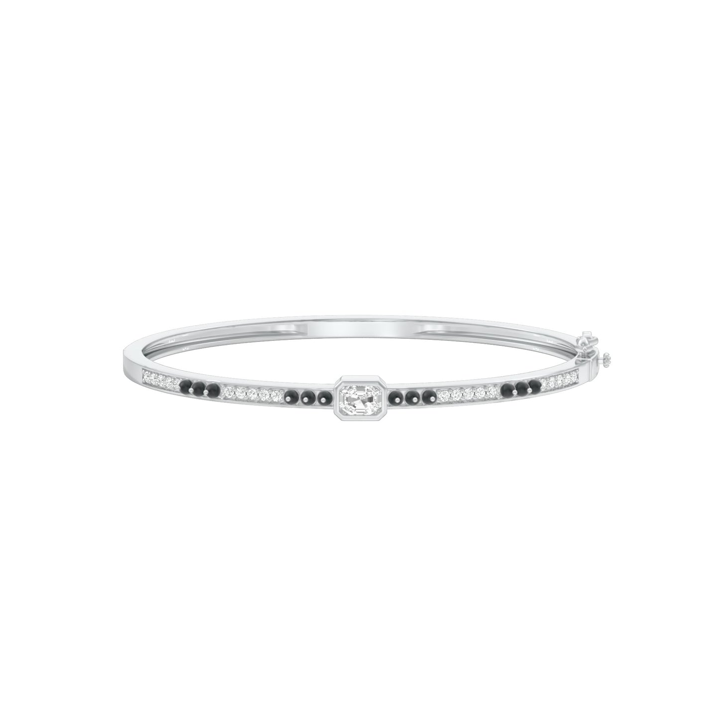 The Minimal Muse Diamond Mangalsutra Bracelet 18 KT / White Gold