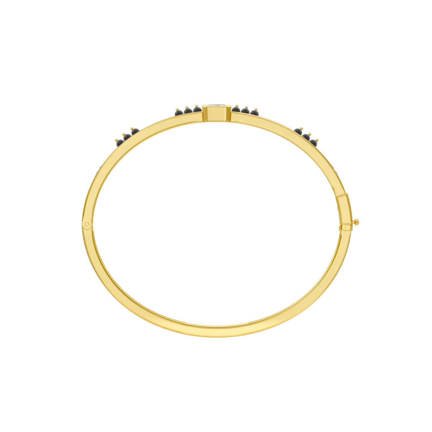 The Minimal Muse Diamond Mangalsutra Bracelet 18 KT / Yellow Gold