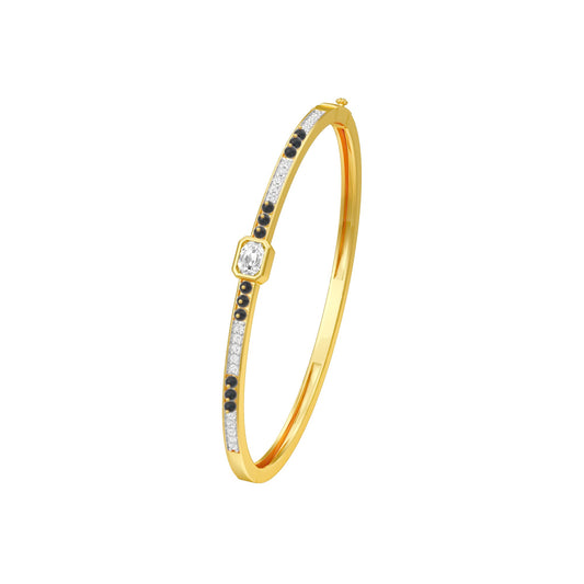 The Minimal Muse Diamond Mangalsutra Bracelet 18 KT / Yellow Gold
