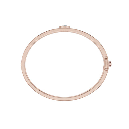 The Twin Soul Diamond Mangalsutra Bracelet 18 KT / Rose Gold