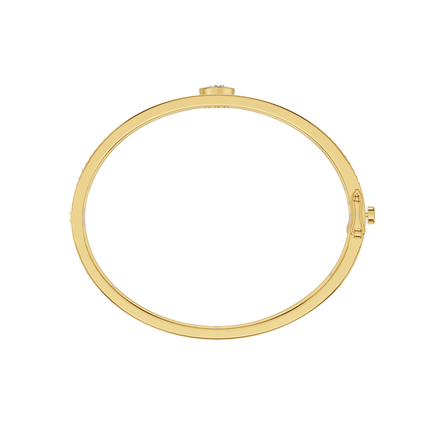 The Twin Soul Diamond Mangalsutra Bracelet 18 KT / Yellow Gold