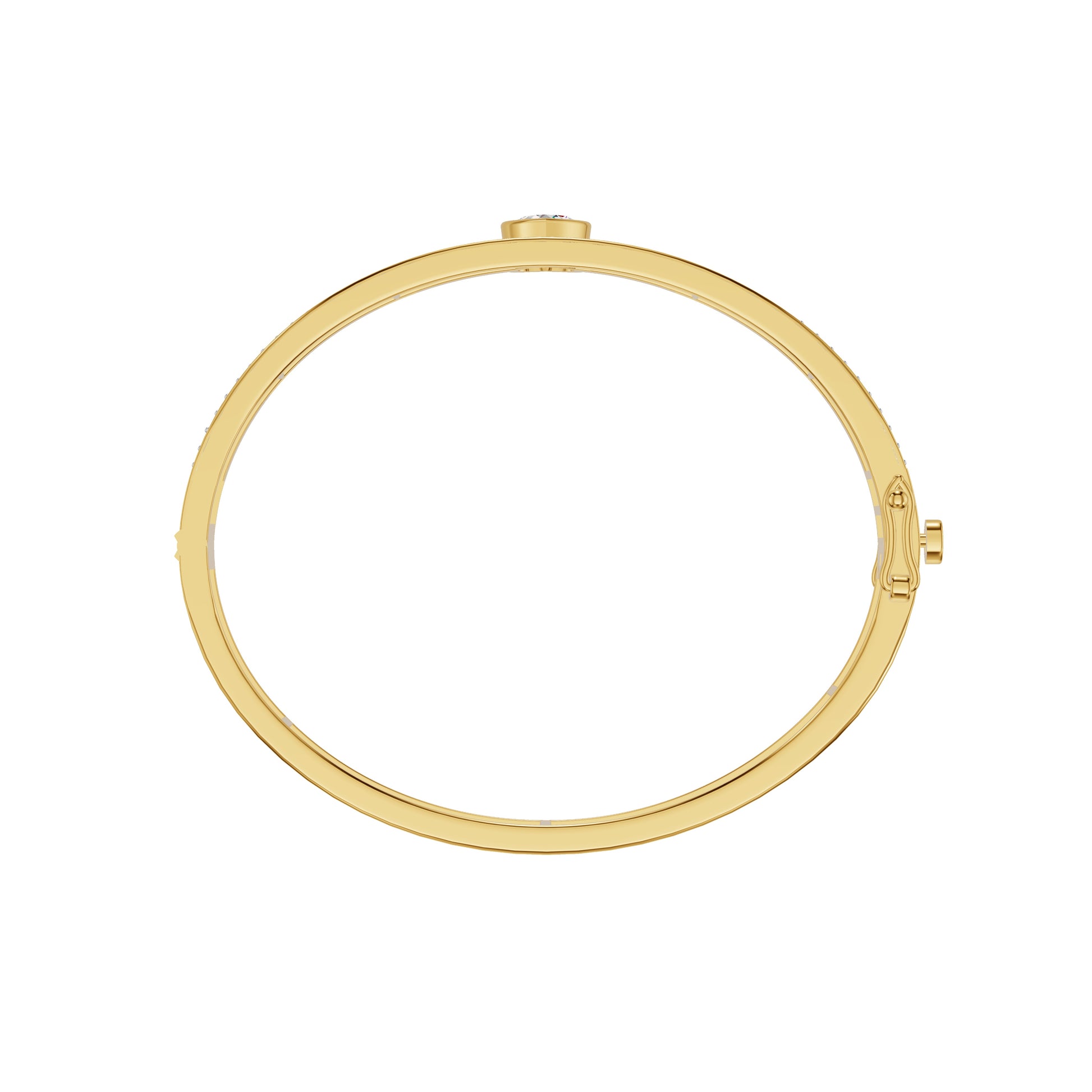 The Twin Soul Diamond Mangalsutra Bracelet 18 KT / Yellow Gold