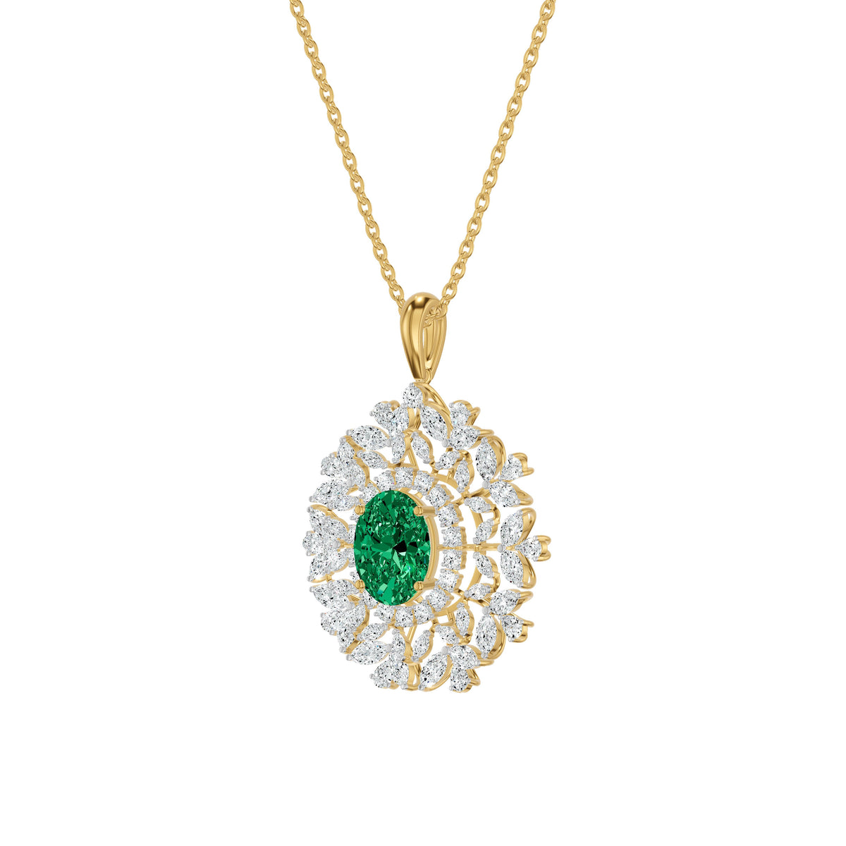 MJ-PT64678 18 KT / Yellow Gold