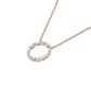Fancy Mix Eternal Circle Diamond Chain Necklace