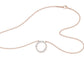 Fancy Mix Eternal Circle Diamond Chain Necklace